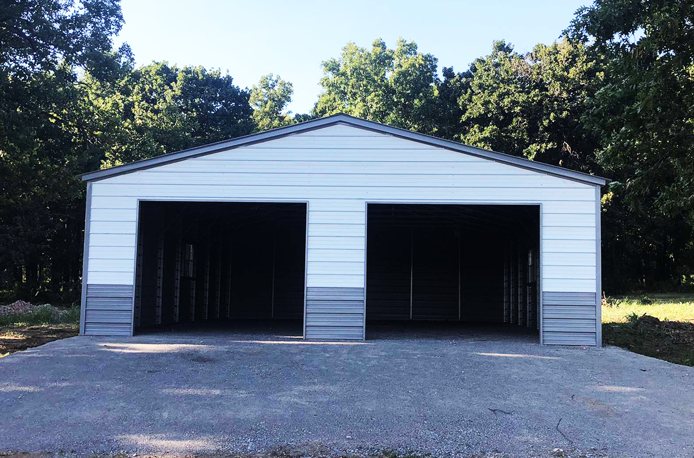 Legacy steel building garages 